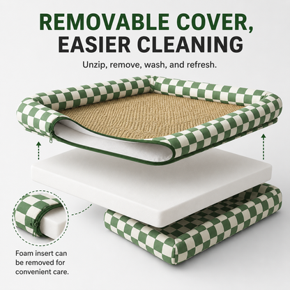 All-season dog bed dog mat that can be washed. Folding summer cooling mat. Dog bed for cooling in summer. Pet cool nest for sleeping. Cat bed